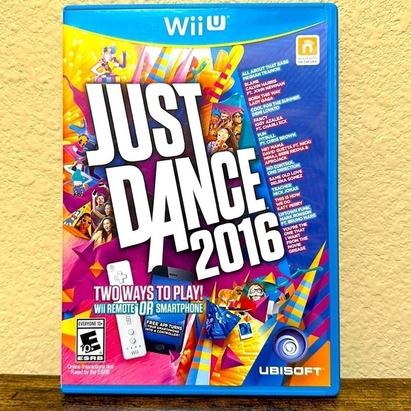 Just Dance 2016 Wii U Game Complete Tested Works Party Music Family Fun - Picture 1 of 6